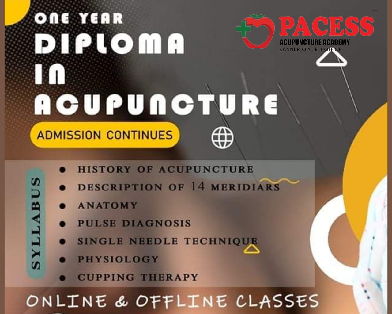 Pacess Acupuncture Academy Kannur